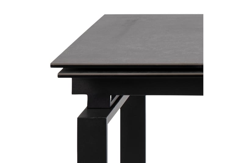 PROTIN Matbord 240 cm Glas/Svart/Matt Svart - Möbler - Bord