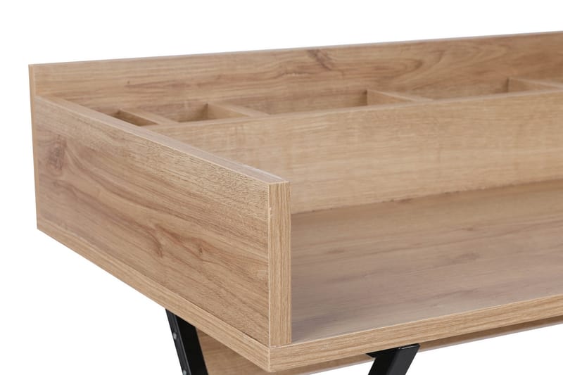 Pyke Sminkbord 100 cm - Natur/Svart - Möbler - Bord