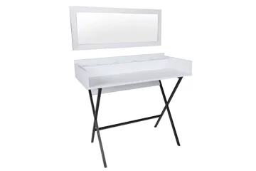 Pyke Sminkbord 100 cm - Vit/Svart - Möbler - Bord