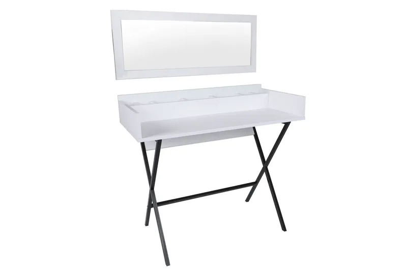 Pyke Sminkbord 100 cm - Vit/Svart - Möbler - Bord