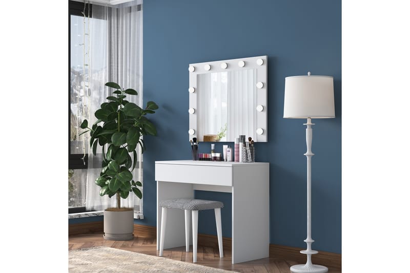 Rambiri Sminkbord 90 cm Glass - Möbler - Bord