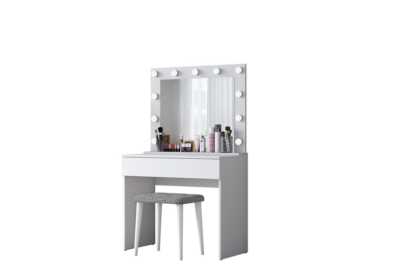Rambiri Sminkbord 90 cm Glass - Möbler - Bord