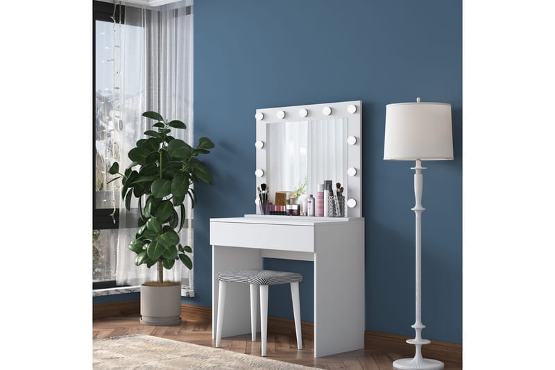 Rambiri Sminkbord 90 cm Glass - Möbler - Bord