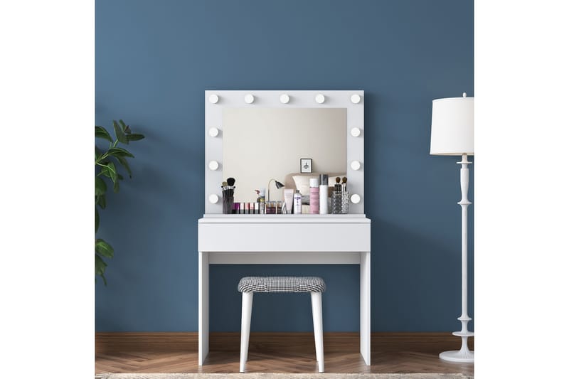 Rambiri Sminkbord 90 cm Glass - Möbler - Bord