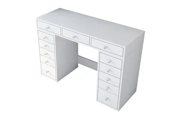 Ramender Sminkbord 120 cm - Vit - Möbler - Bord