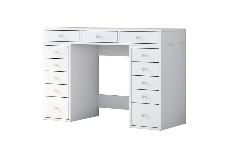 Ramender Sminkbord 120 cm - Vit - Möbler - Bord