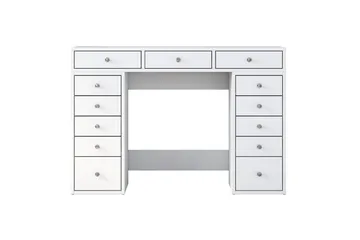 Ramender Sminkbord 120 cm - Vit - Möbler - Bord