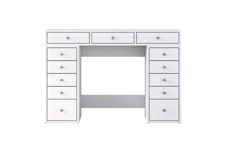 Ramender Sminkbord 120 cm - Vit - Möbler - Bord