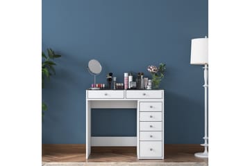 Ramender Sminkbord 90 cm - Glasskiva - Möbler - Bord