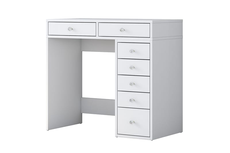 Ramender Sminkbord 90 cm - Vit - Möbler - Bord