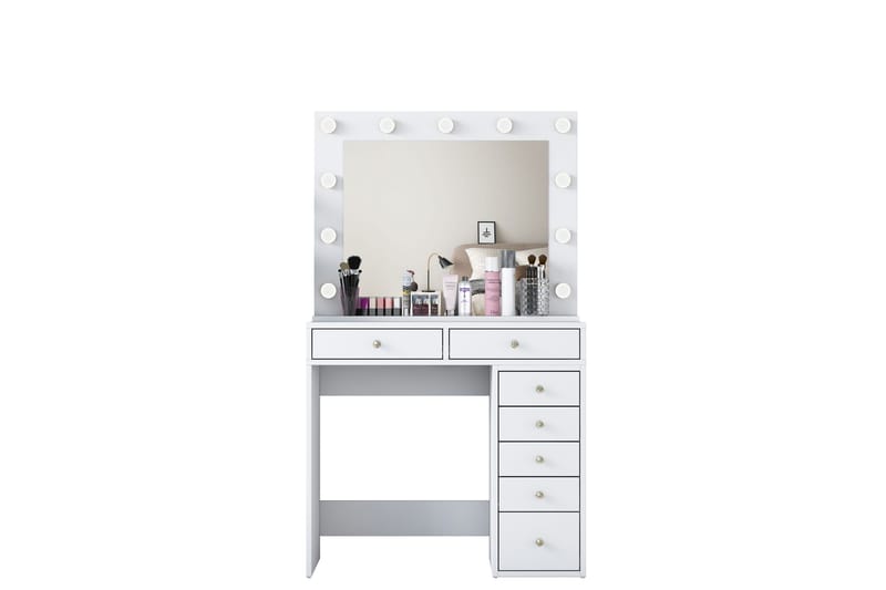 Ramender Sminkbord 90 cm Vit - Möbler - Bord
