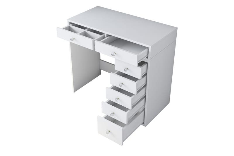 Ramender Sminkbord 90 cm - Vit - Möbler - Bord