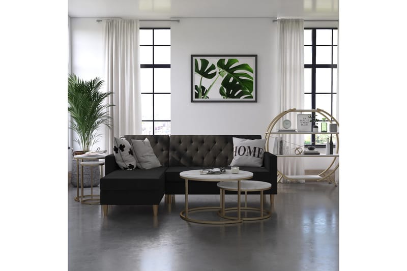 Revazi Sidobord Marmor - Vit - Möbler - Bord