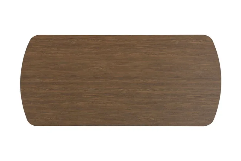 Richeto Stort Ribbat Matbord 240x100 cm med Trä- och Rökt Ek-utseende - Mörkbrun - Möbler - Bord