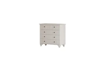 Rihana Sminkbord 90 cm - Matt Vit - Förvaring - Förvaringsmöbler - Byrå
