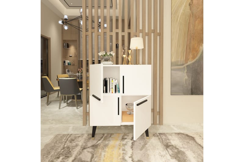 Rinorea Konsollbord 70x90 cm - Vit - Möbler - Bord