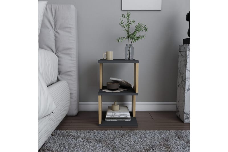 Rinorea Sängbord 29,6x49,4 cm - Antracit - Möbler - Bord