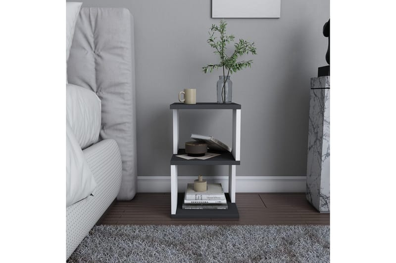 Rinorea Sängbord 29,6x49,4 cm - Antracit - Möbler - Bord