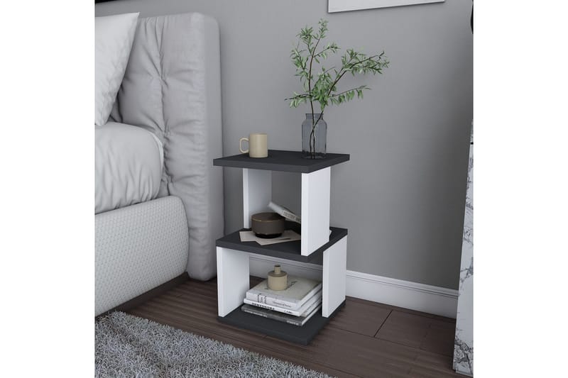 Rinorea Sängbord 29,6x49,4 cm - Antracit - Möbler - Bord