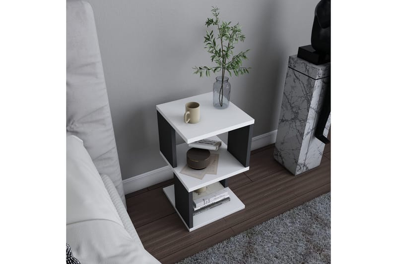 Rinorea Sängbord 29,6x49,4 cm - Vit - Möbler - Bord