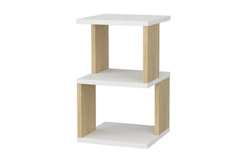 Rinorea Sängbord 29,6x49,4 cm - Vit - Möbler - Bord