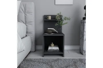 Rinorea Sängbord 35,6x72 cm - Antracit - Möbler - Bord