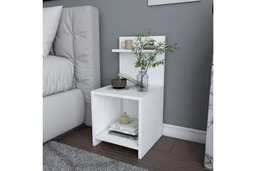 Rinorea Sängbord 35,6x72 cm - Vit - Möbler - Bord