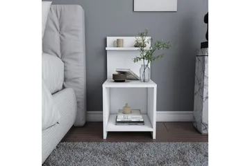 Rinorea Sängbord 35,6x72 cm - Vit - Möbler - Bord