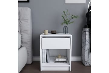 Rinorea Sängbord 44,6x52,8 cm - Vit - Möbler - Bord