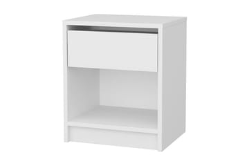 Rinorea Sängbord 44,6x52,8 cm - Vit - Möbler - Bord