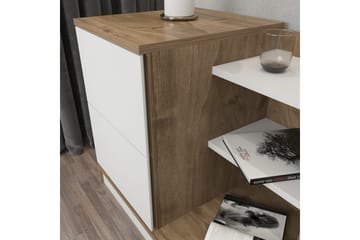 Rinorea Sängbord 72x60 cm - Vit - Möbler - Bord