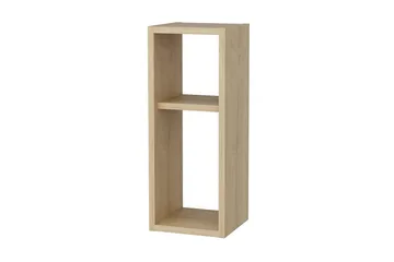 Rinorea Vägghängt Sängbord 23,2x59,6 cm i Trä med Förvaring - Beige - Möbler - Bord
