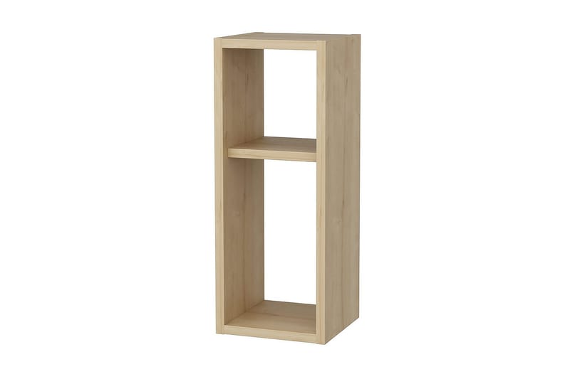 Rinorea Vägghängt Sängbord 23,2x59,6 cm i Trä med Förvaring - Beige - Möbler - Bord