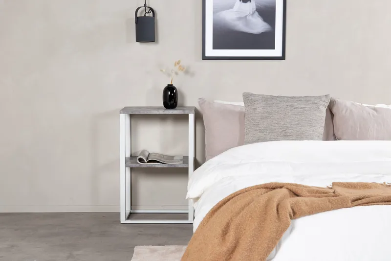 Rise Sängbord 30 cm - Vit - Möbler - Bord