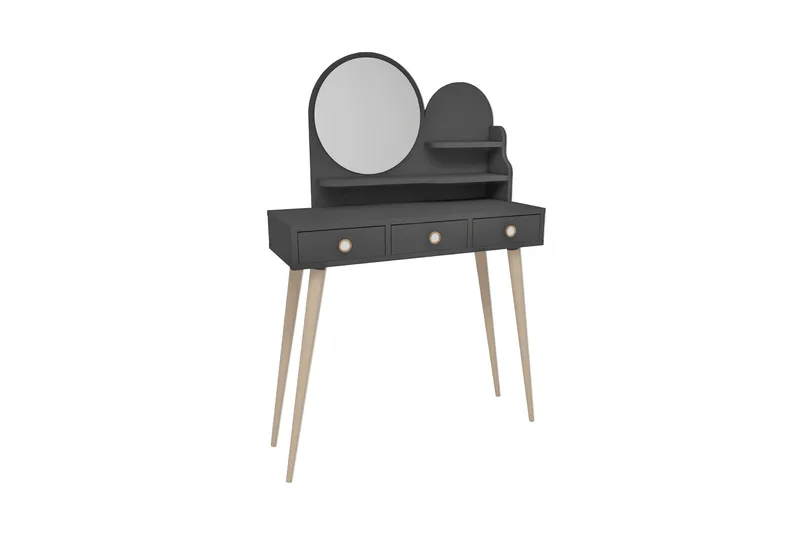 Ruges Sminkbord 74 cm - Antracit - Möbler - Bord