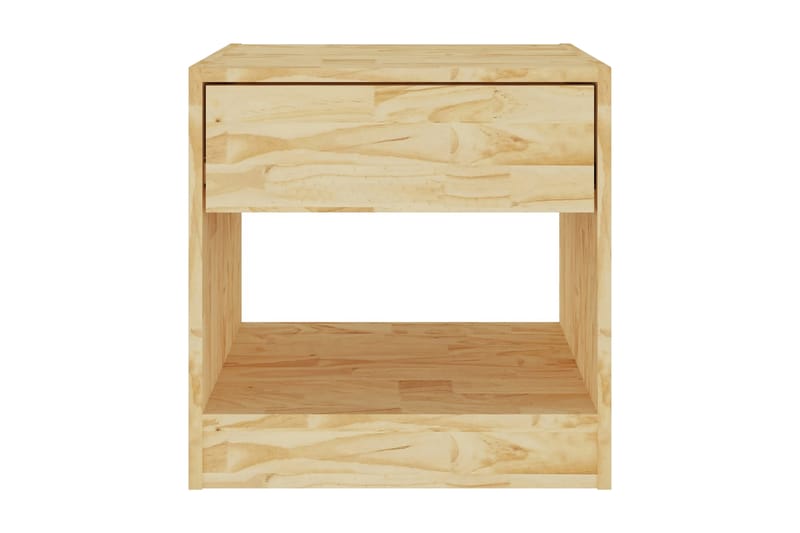 Sängbord 2 st 40x31x40 cm massiv furu - Brun - Möbler - Bord