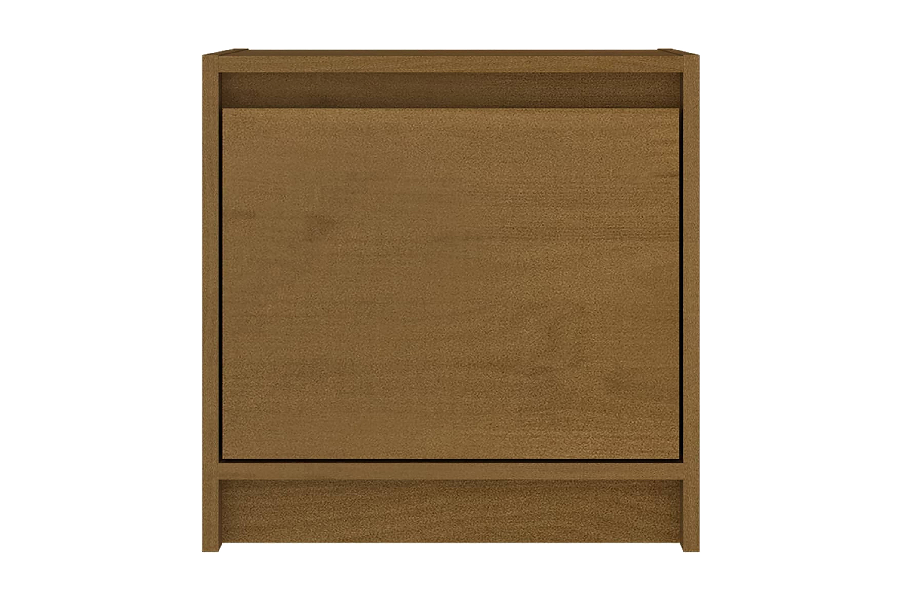 Sängbord 2 st honungsbrun 40×30,5×40 cm massiv furu – Brun