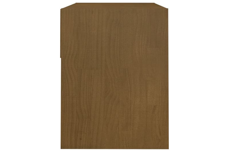 Sängbord 2 st honungsbrun 40x31x40 cm massiv furu - Brun - Möbler - Bord