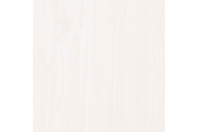 Sängbord 2 st vit 40x35x50 cm massiv furu - Vit - Möbler - Bord