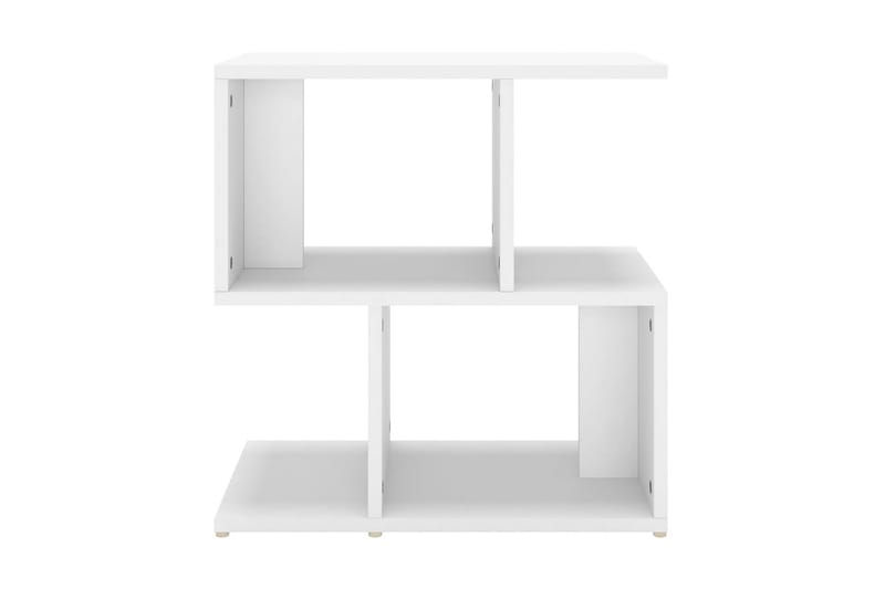 Sängbord 2 st vit 50x30x51,5 cm spånskiva - Vit - Sängbord - Bord