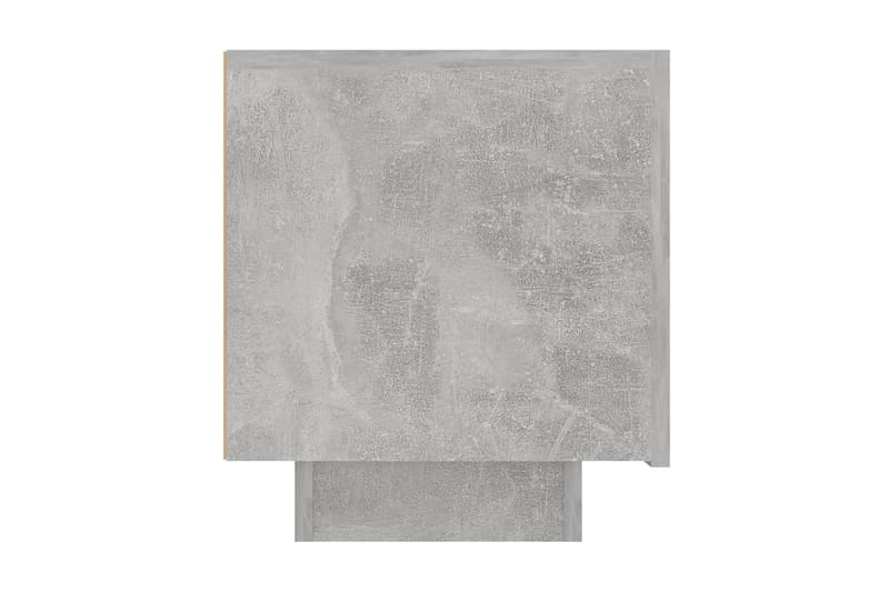 Sängbord betonggrå 100x35x40 cm spånskiva - Grå - Möbler - Bord