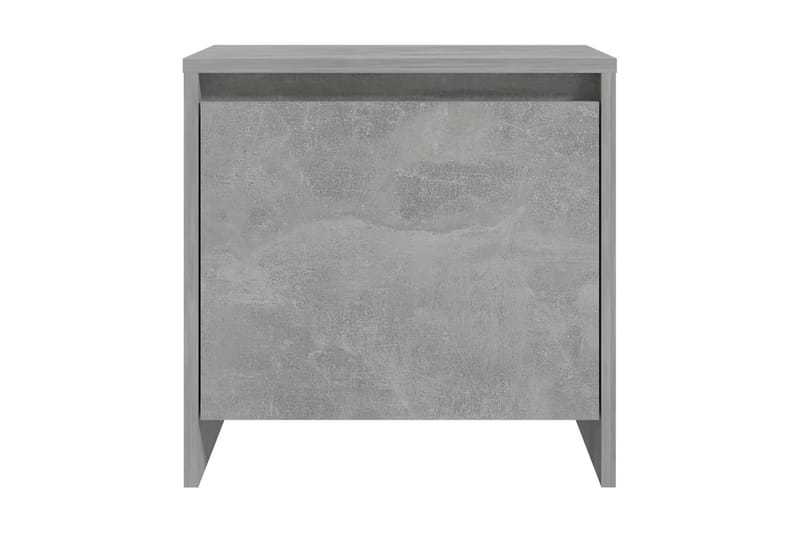Sängbord betonggrå 45x34,5x44,5 cm spånskiva - Grå - Möbler - Bord