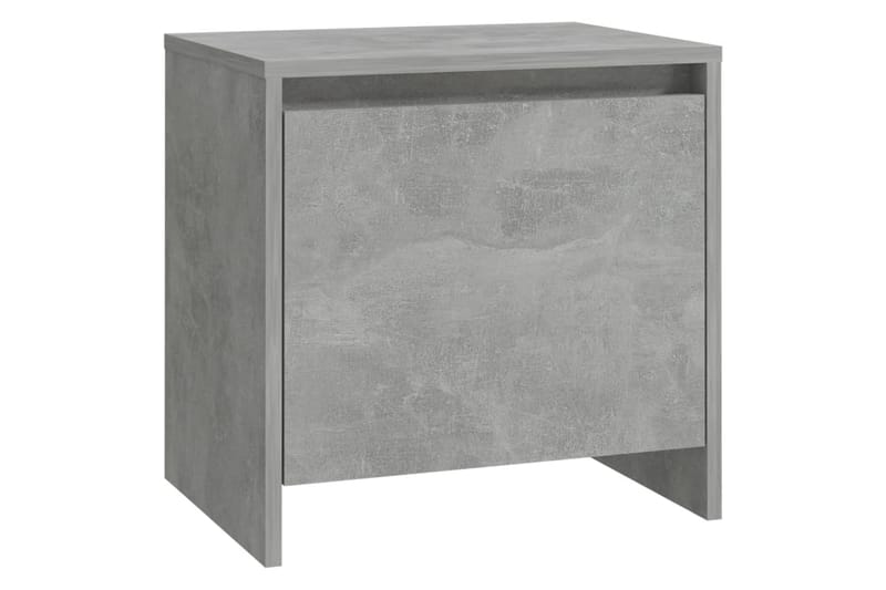 Sängbord betonggrå 45x34,5x44,5 cm spånskiva - Grå - Möbler - Bord