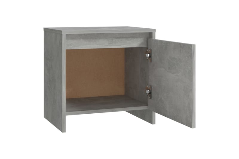 Sängbord betonggrå 45x34,5x44,5 cm spånskiva - Grå - Möbler - Bord