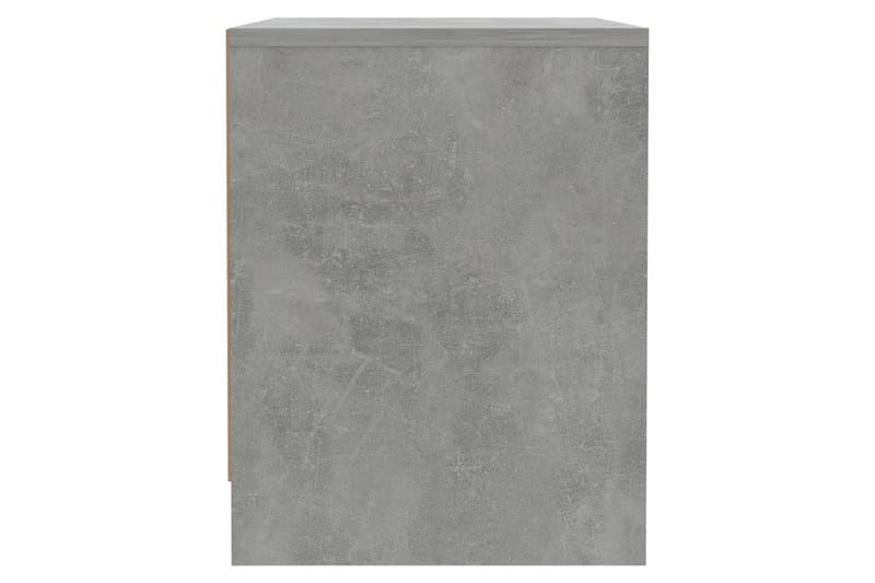 Sängbord betonggrå 45x34,5x44,5 cm spånskiva - Grå - Möbler - Bord