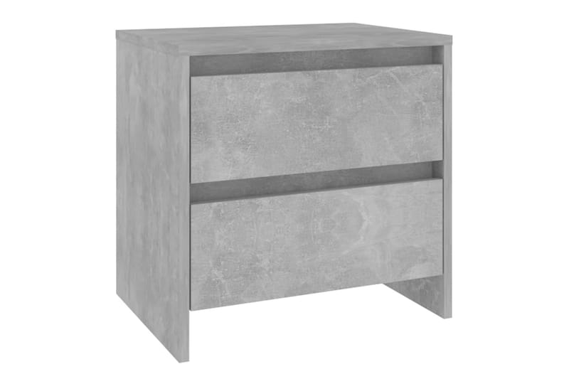 Sängbord betonggrå 45x34,5x44,5 cm spånskiva - Grå - Möbler - Bord