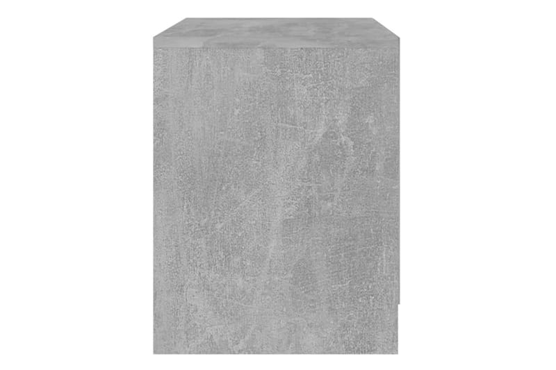 Sängbord betonggrå 45x34,5x44,5 cm spånskiva - Grå - Möbler - Bord