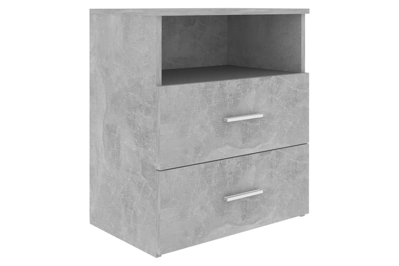 Sängbord betonggrå 50x32x60 cm - Grå - Möbler - Bord