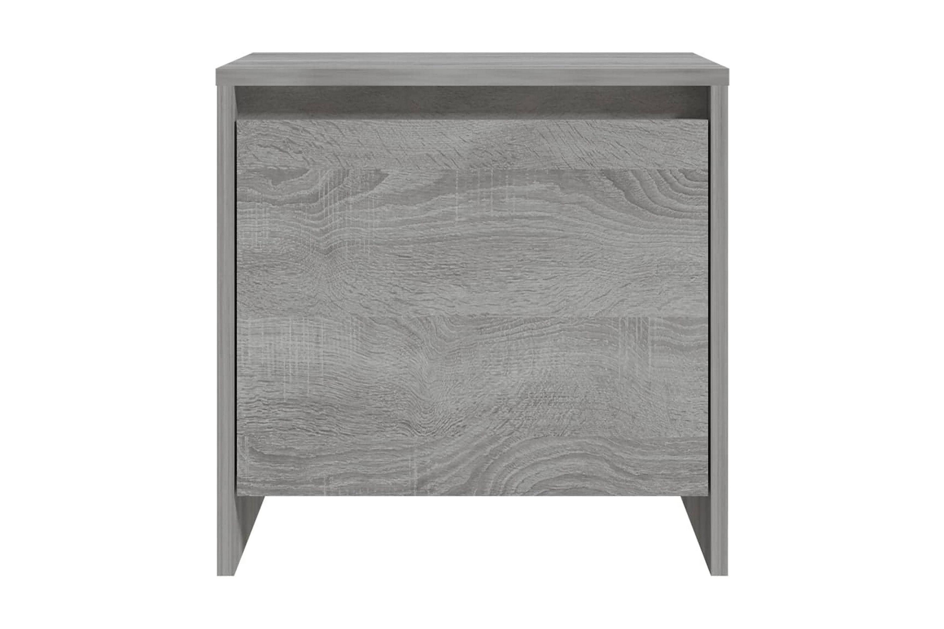 Sängbord grå sonoma 45x34x44,5 cm spånskiva – Grå