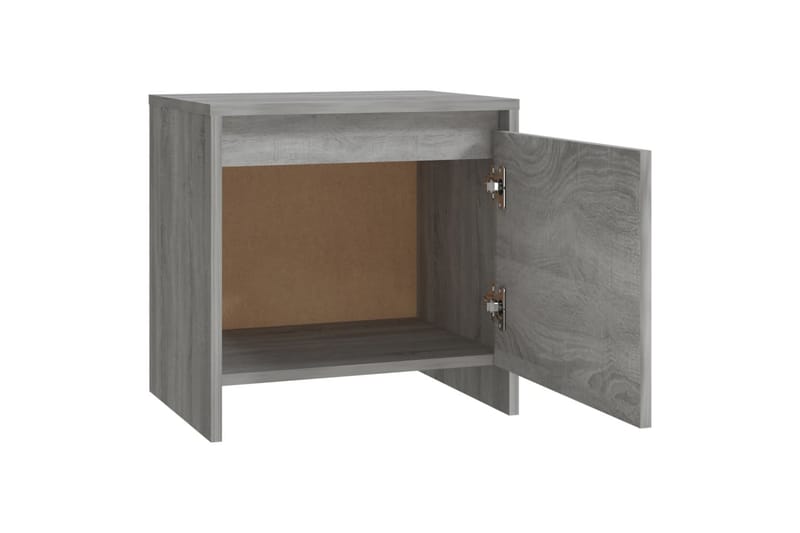 Sängbord grå sonoma 45x34x44,5 cm spånskiva - Grå - Möbler - Bord